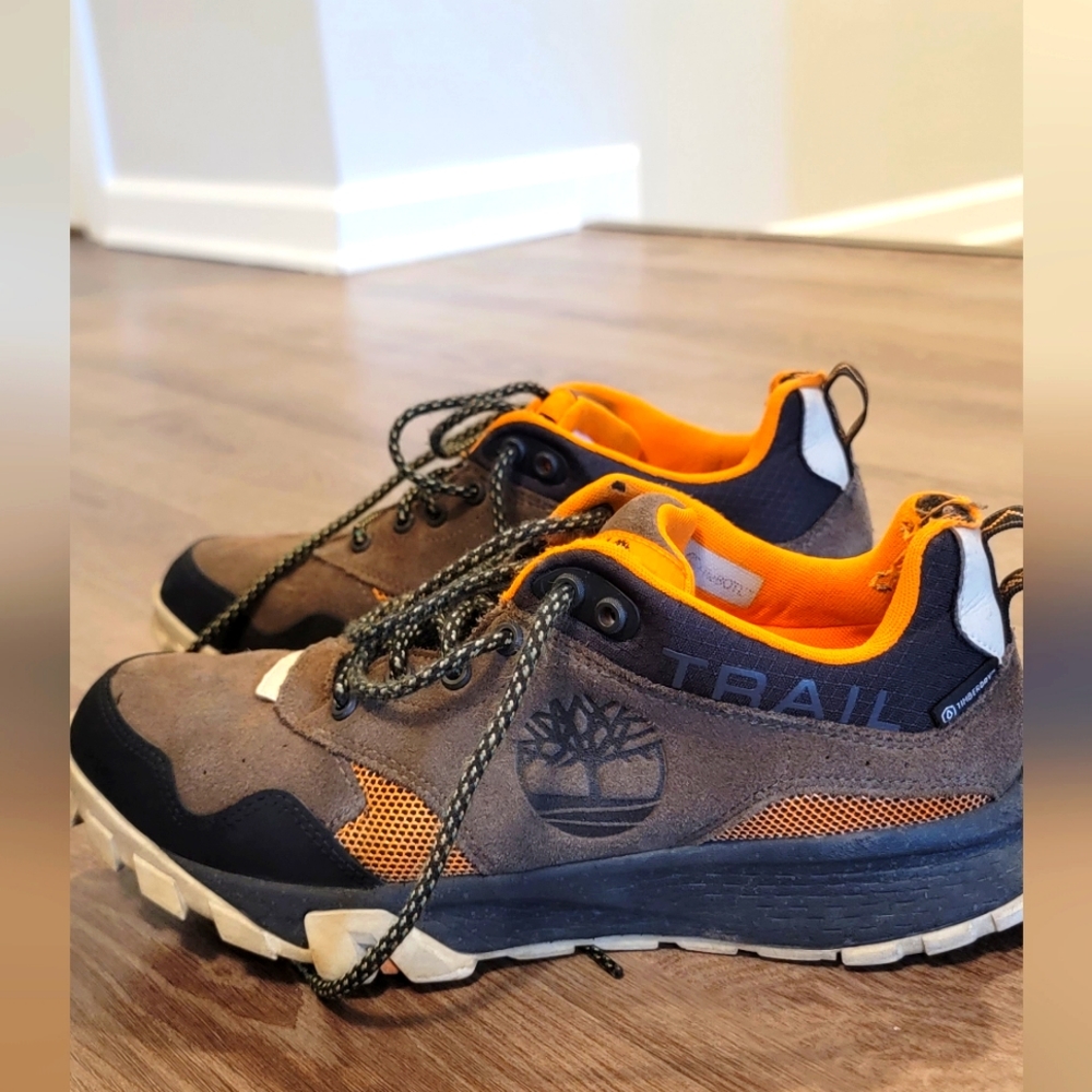 Timberland Garrison Trail Waterproof Low Hiker Canteen Suede US 9.5